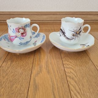 マイセン(MEISSEN)のマイセン サマーナイトドリーム ドラゴンメロディー コーヒーカップ＆ソーサー(陶芸)