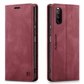 【サイズ:Xperia10IIISOG04SO-52B_色:レッド】Xperia(その他)