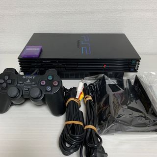 プレイステーション2(PlayStation2)のSONY PS2 プレステ2 プレイステーション2 SCPH-30000 黒(家庭用ゲーム機本体)