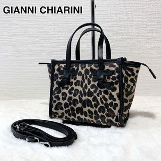 GIANNI CHIARINI - 【美品】GIANNI CHIARINI ミスマルチェラ 2way ハンドバック