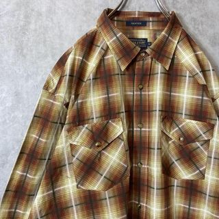 ペンドルトン(PENDLETON)の【オーバーサイズ、ウエスタンシャツ】PENDLETONチェック柄カートコバーン(シャツ)