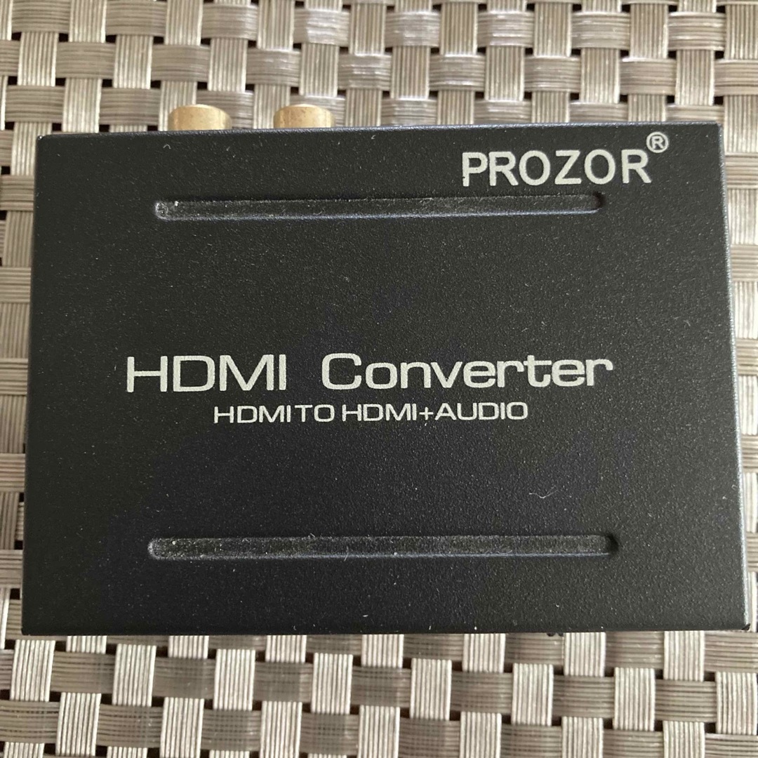 HDMI音声分離器　オーディオ分離器　PROZOR DAC02 スマホ/家電/カメラのPC/タブレット(PC周辺機器)の商品写真