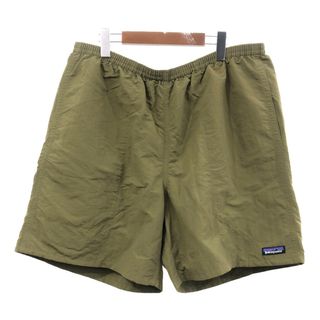 パタゴニア(patagonia)のpatagonia パタゴニア バギーショーツ アウトドア カーキ (メンズ XL) 中古 古着 Q5515(ショートパンツ)