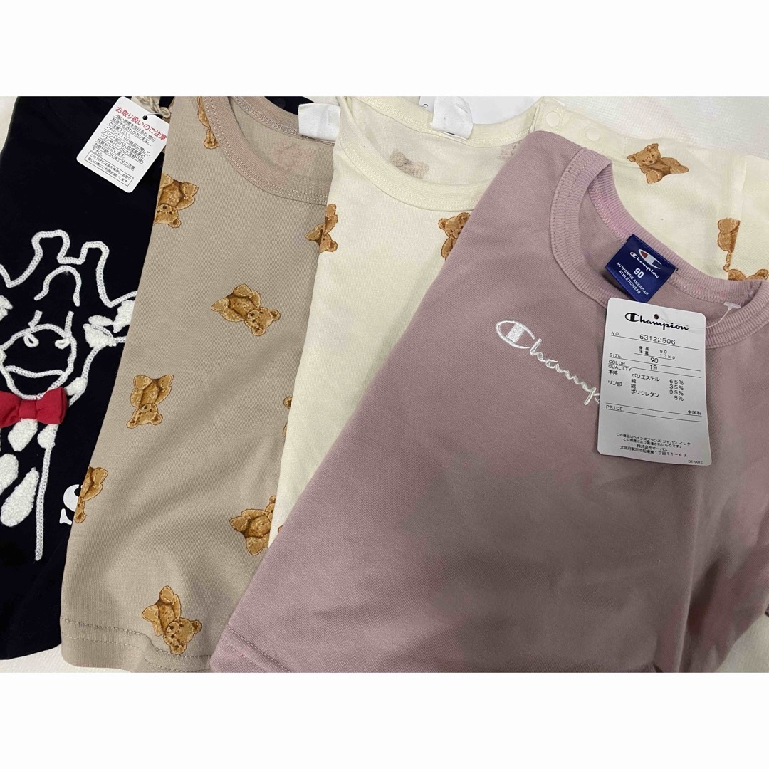 女児90㎝　夏物8点まとめ売り　新品未使用 キッズ/ベビー/マタニティのキッズ服女の子用(90cm~)(Tシャツ/カットソー)の商品写真