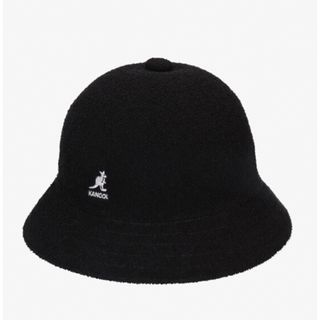 KANGOL - KANGOL カンゴール ベル型 ハット ブラック BERMUDA CASUAL