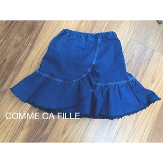 COMME CA FILLE  デニムスカート　150-160  キッズ(スカート)