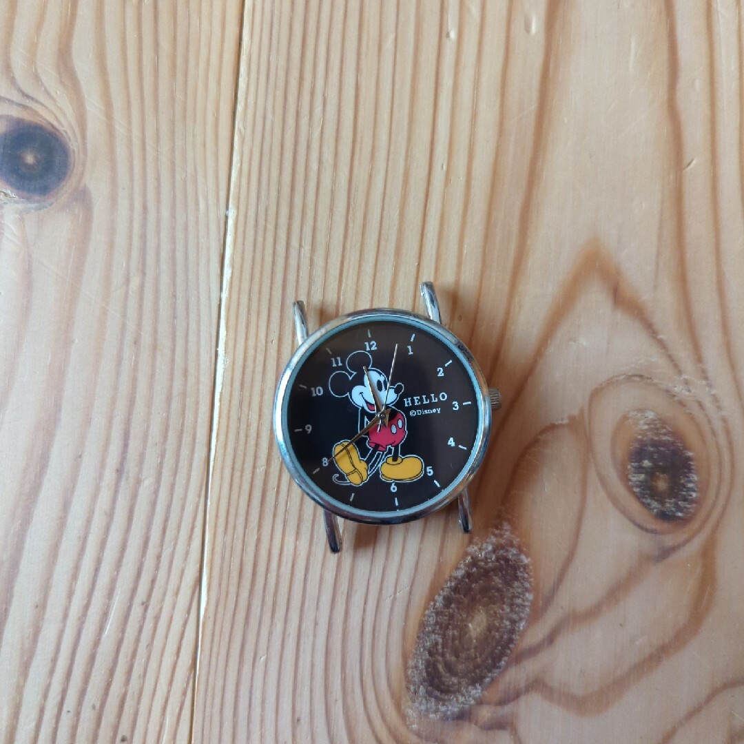 ミッキー時計 エンタメ/ホビーのおもちゃ/ぬいぐるみ(キャラクターグッズ)の商品写真