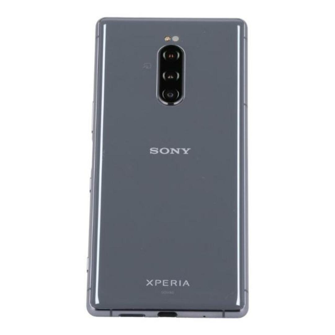 SONY au ソニー/スマートフォン/Xperia 1/SOV40/QV713V6M1V/B SONY au ソニー/スマートフォン/Xperia 1/SOV40/QV713V6M1V/B