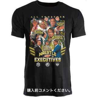 棚橋弘至 丸藤正道 新日本プロレス Tシャツ Noah 高木三四郎 DDT 社長(Tシャツ/カットソー(半袖/袖なし))