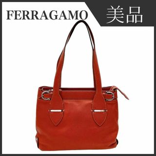 サルヴァトーレフェラガモ(Salvatore Ferragamo)のフェラガモ キャンバス ハンドバック ガンチーニ レディース ブランド(ハンドバッグ)