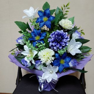 仏花　お供え花　造花アレンジ(その他)