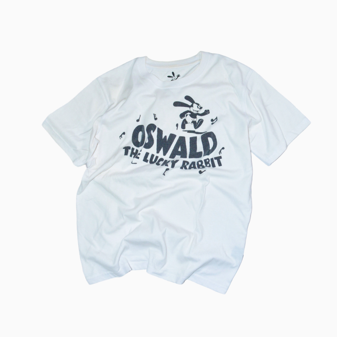 UNIQLO(ユニクロ)のオズワルド ザ ラッキーラビット OSWALD 半袖 Tシャツ ディズニー 白 メンズのトップス(Tシャツ/カットソー(半袖/袖なし))の商品写真