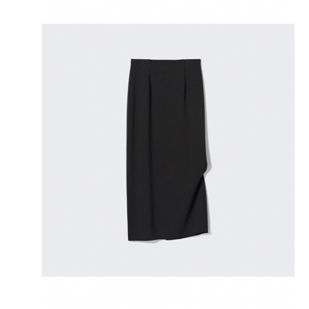 UNIQLO(ユニクロ)のUNIQLO♡ ストレッチスカート♡S ブラック レディースのスカート(ロングスカート)の商品写真