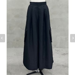 Lig.♡wide cargo pants / black