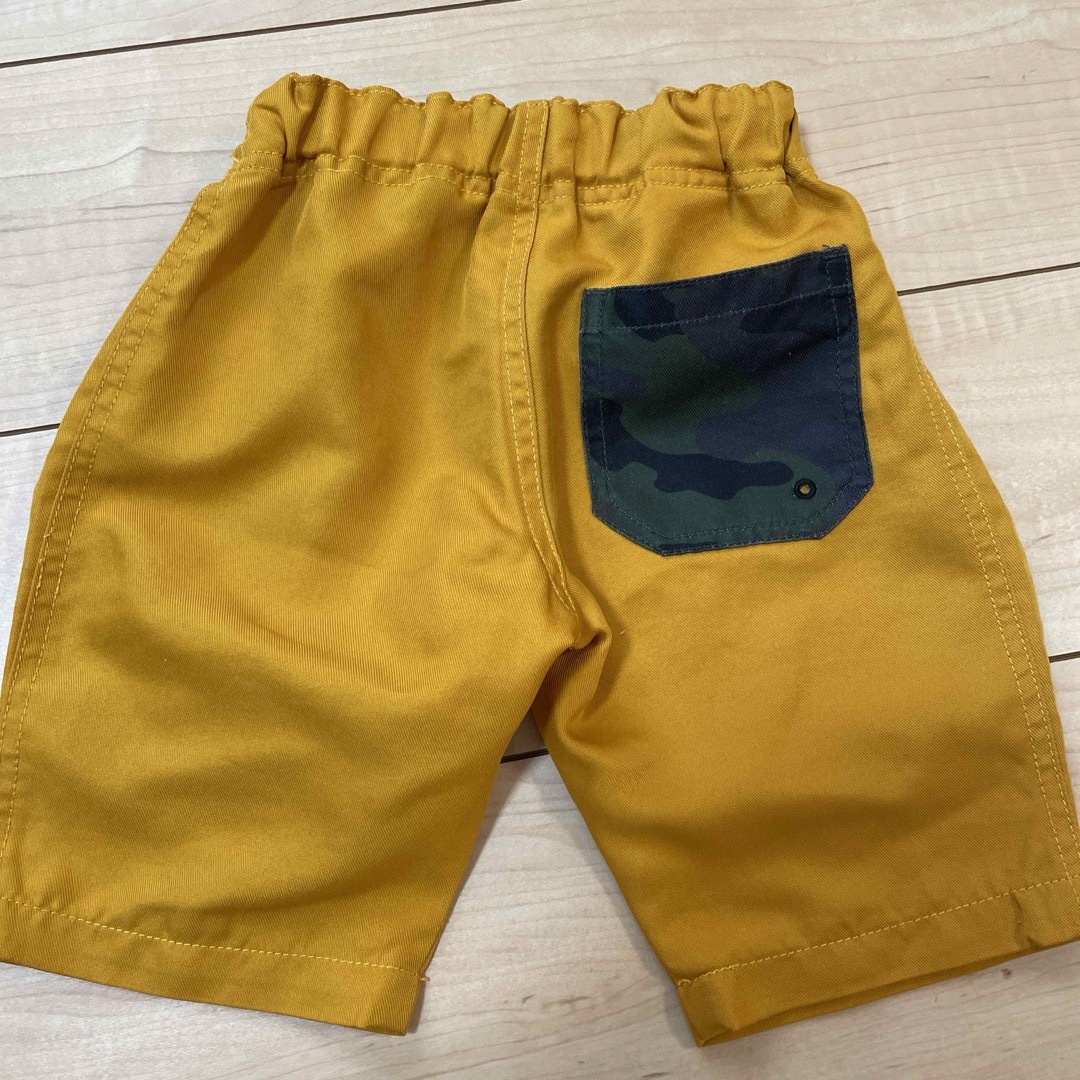 HOT BISCUITS(ホットビスケッツ)のpicnic ハーフパンツ　100cm キッズ/ベビー/マタニティのキッズ服男の子用(90cm~)(パンツ/スパッツ)の商品写真