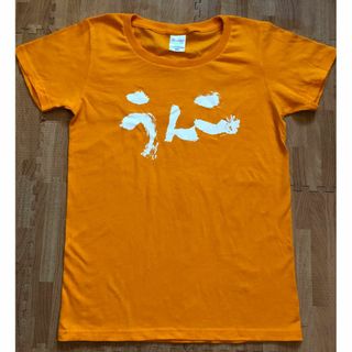 世界に1着！プレミアムうんこTシャツ　カレー味のイエロー　ウーマンMサイズ　(Tシャツ(半袖/袖なし))