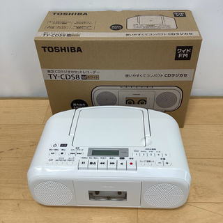 トウシバ(東芝)の東芝　CDラジオカセットレコーダー　TY-CDS8(その他)