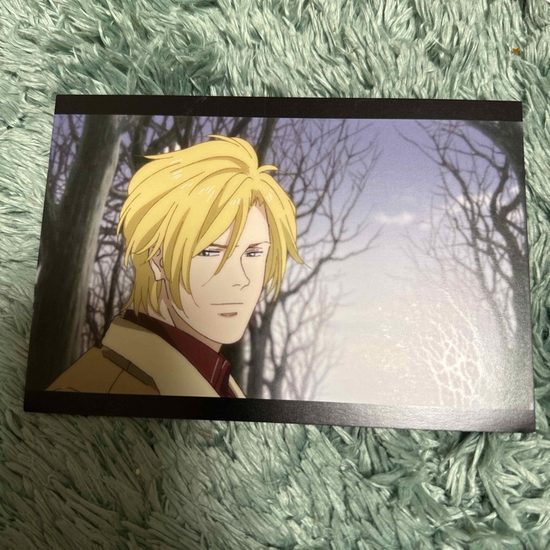 BANANA FISH バナナフィッシュ アッシュ 英二 ポストカードの BANANA FISH バナナフィッシュ アッシュ 英二 ポストカードの