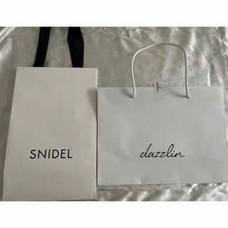 スナイデル(SNIDEL)のSNIDEL スナイデル dazzlinダズリン 紙袋(ショップ袋)