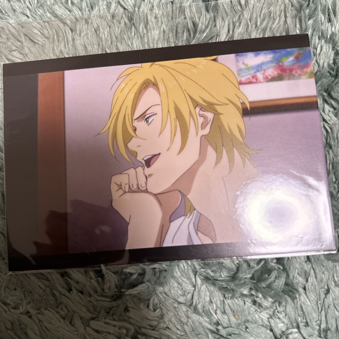 BANANA FISH バナナフィッシュ　アッシュ　英二　ポストカード エンタメ/ホビーのおもちゃ/ぬいぐるみ(キャラクターグッズ)の商品写真