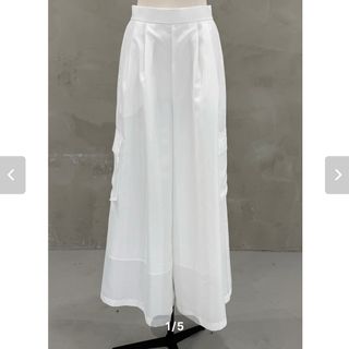 Lig.♡wide cargo pants / white(カジュアルパンツ)