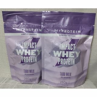 マイプロテイン(MYPROTEIN)のマイプロテイン Impact ホエイ プロテイン タロミルク 250g×2個(プロテイン)