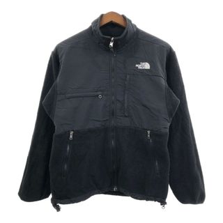 ザノースフェイス(THE NORTH FACE)のTHE NORTH FACE ノースフェイス Denali デナリ フリースジャケット POLARTEC アウトドア ブラック (メンズ S) 中古 古着 Q5244(その他)