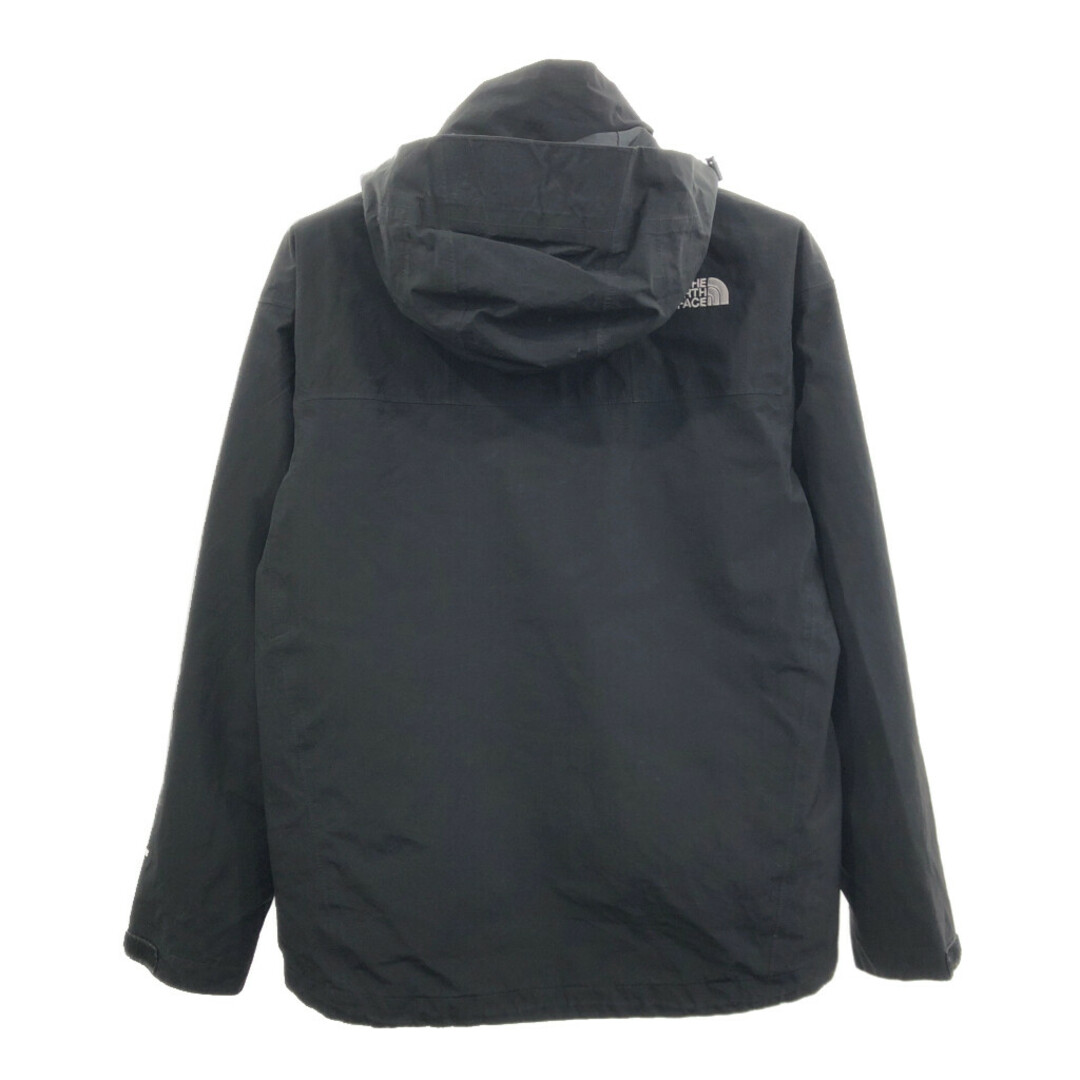 THE NORTH FACE(ザノースフェイス)のTHE NORTH FACE ノースフェイス HYVENT マウンテンパーカー アウトドア ブラック (メンズ S) 中古 古着 Q5257 メンズのジャケット/アウター(その他)の商品写真