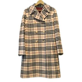 バーバリー(BURBERRY)のBURBERRY バーバリー/ノバチェックウールレディースコート/Mサイズ（UK12）/JR33236/01/ABランク/89【中古】(ロングコート)