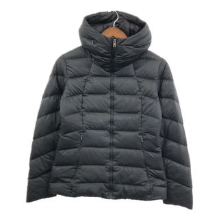 パタゴニア(patagonia)のpatagonia パタゴニア ダウンタウンロフト ダウンジャケット アウトドア ブラック (レディース S) 中古 古着 Q5289(ダウンジャケット)