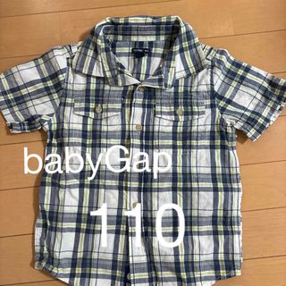 ギャップキッズ(GAP Kids)のbabyGap 半袖シャツ　110(ブラウス)