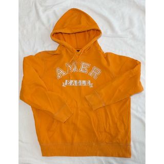 アメリカンイーグル(American Eagle)のアメリカンイーグルパーカー（オレンジ、XL）(パーカー)