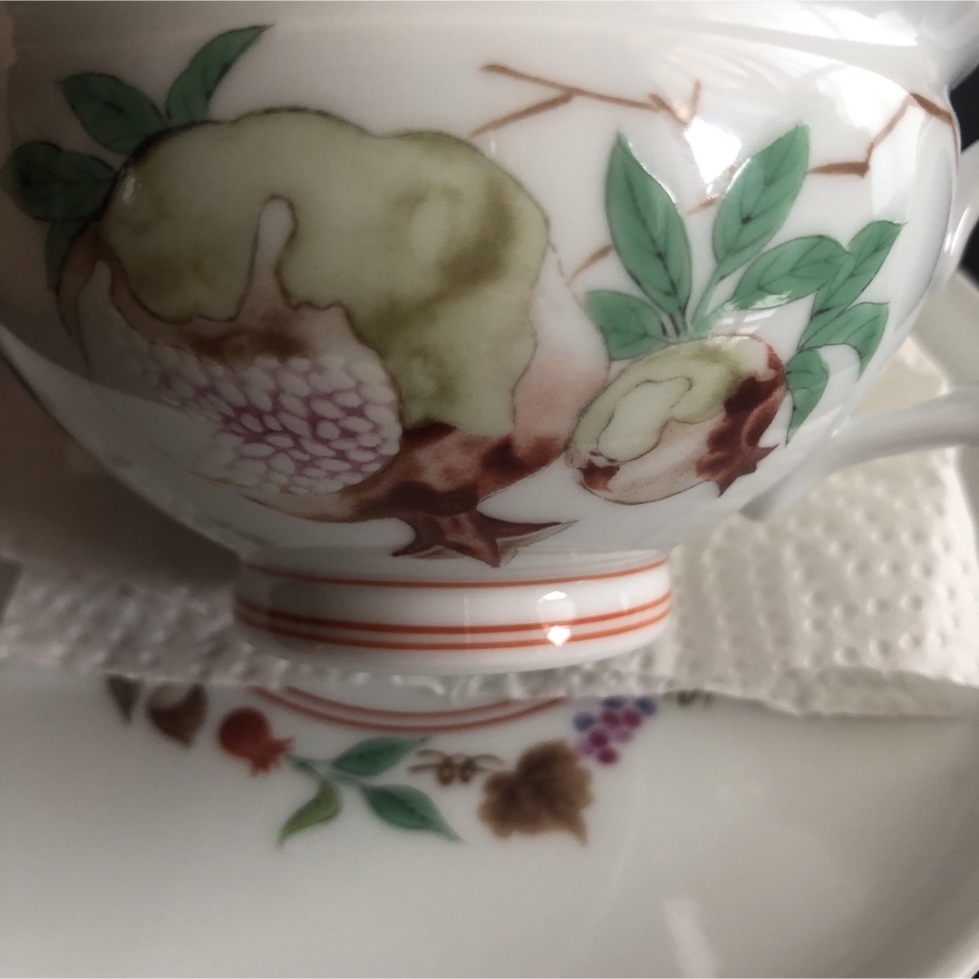 深川製磁 - 深川製磁 紅茶碗皿 豊穣 ティーカップ&ソーサーの 深川製磁 - 深川製磁 紅茶碗皿 豊穣 ティーカップ&ソーサーの