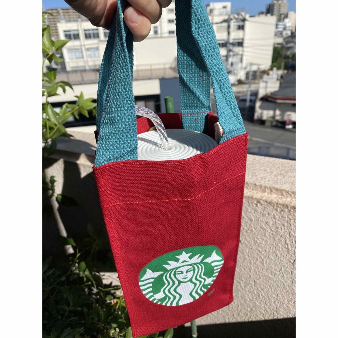 Starbucks(スターバックス)のスターバックスカップ710ml ＋　スターバックスミニトートバッグ　セット インテリア/住まい/日用品のキッチン/食器(容器)の商品写真