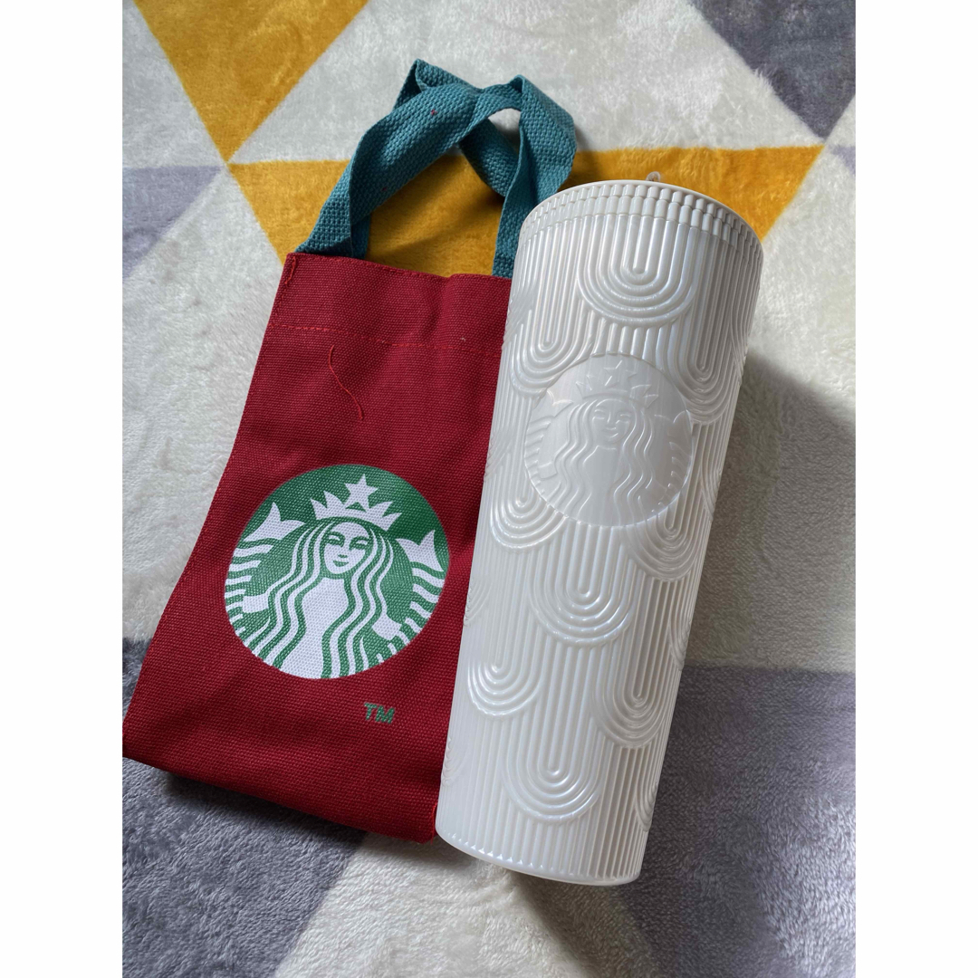 Starbucks(スターバックス)のスターバックスカップ710ml ＋　スターバックスミニトートバッグ　セット インテリア/住まい/日用品のキッチン/食器(容器)の商品写真