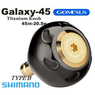 シマノ(SHIMANO)のゴメクサス 45mm チタン製　GALAXY タイプB ステラSW オシアジガー(リール)