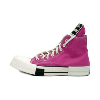 DRKSHDW - リックオウエンス ダークシャドウ RICK OWENS DRKSHDW × コンバース CONVERSE ■ 【 CT70 Pink HI CUT A05685C 】 CT70 ピンク ハイカット スニーカー　w18971