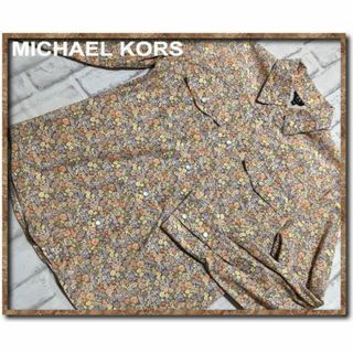 マイケルコース(Michael Kors)のマイケルコース　花柄ウエスタンシャツ(シャツ/ブラウス(長袖/七分))