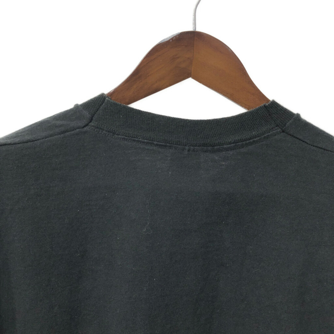 90年代 USA製 FRUIT OF THE LOOM フルーツオブザルーム House of Judgement 半袖Ｔシャツ ブラック (メンズ XL) 中古 古着 Q5553 メンズのトップス(Tシャツ/カットソー(半袖/袖なし))の商品写真