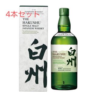 サントリー - 【箱付き】サントリー 白州 シングルモルトウイスキー 700ml  4本セット