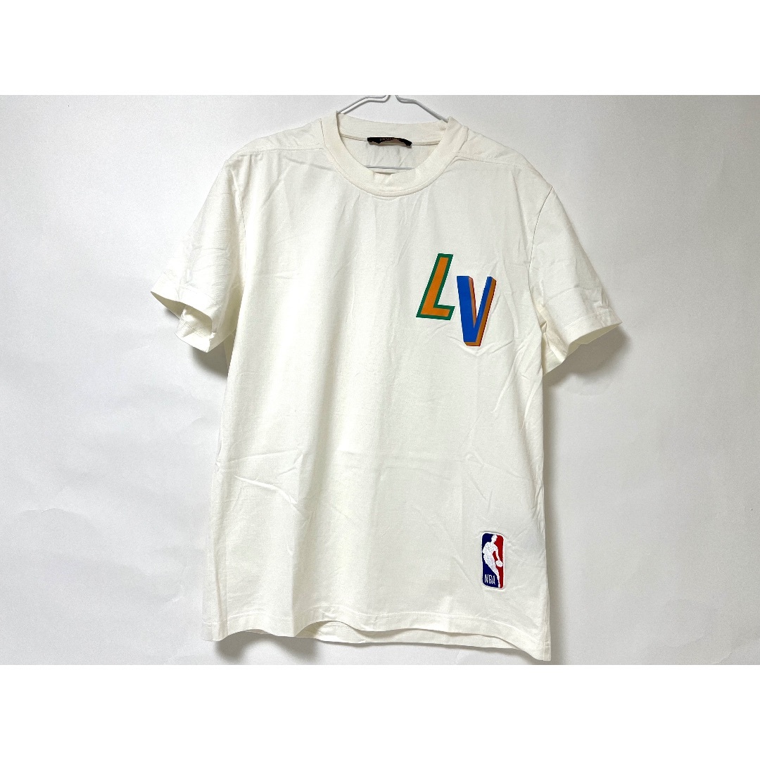LOUIS VUITTON - LOUIS VUITTON ルイヴィトン メンズ Tシャツ トップス シャツ 半袖 ヴァージル・アブロー NBA サイズ：L RM212M DT3 HLY20W