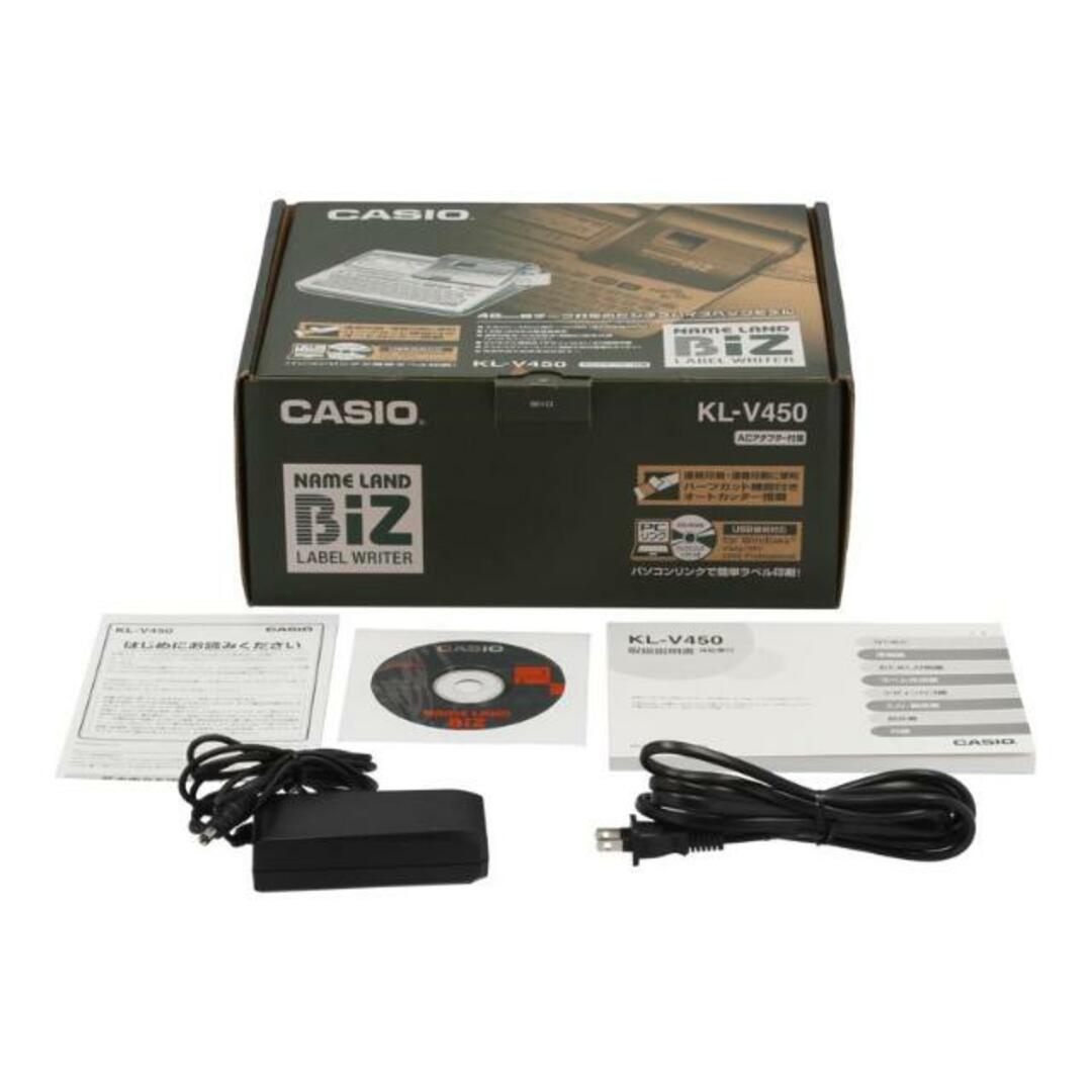 CASIO - CASIO カシオ/ラベルライター/NAMELAND Biz/KL-V450 CASIO - CASIO カシオ/ラベルライター/NAMELAND Biz/KL-V450