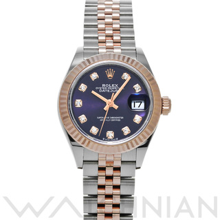 ロレックス(ROLEX)の中古 ロレックス ROLEX 279171G ランダムシリアル オーベルジーヌ /ダイヤモンド レディース 腕時計(腕時計)