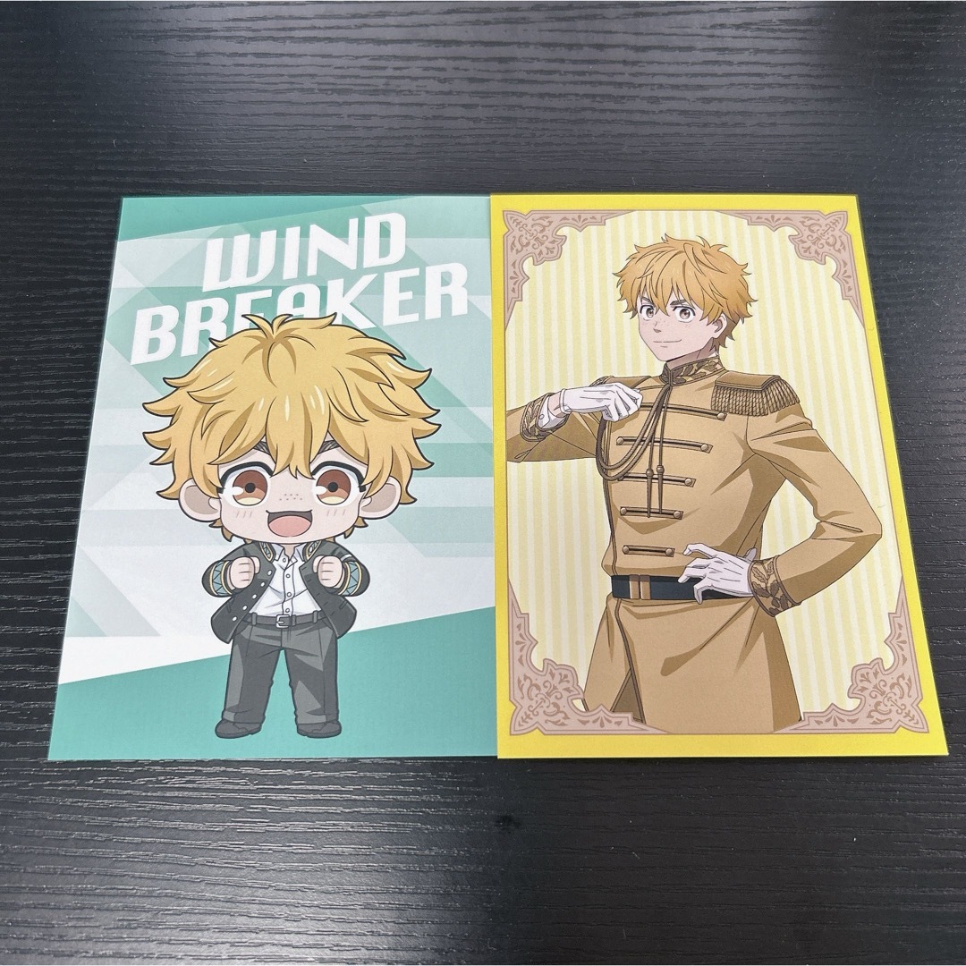 wind breaker ウィンブレ　プリンセスカフェ 特典ポストカード　楡井 エンタメ/ホビーのアニメグッズ(その他)の商品写真