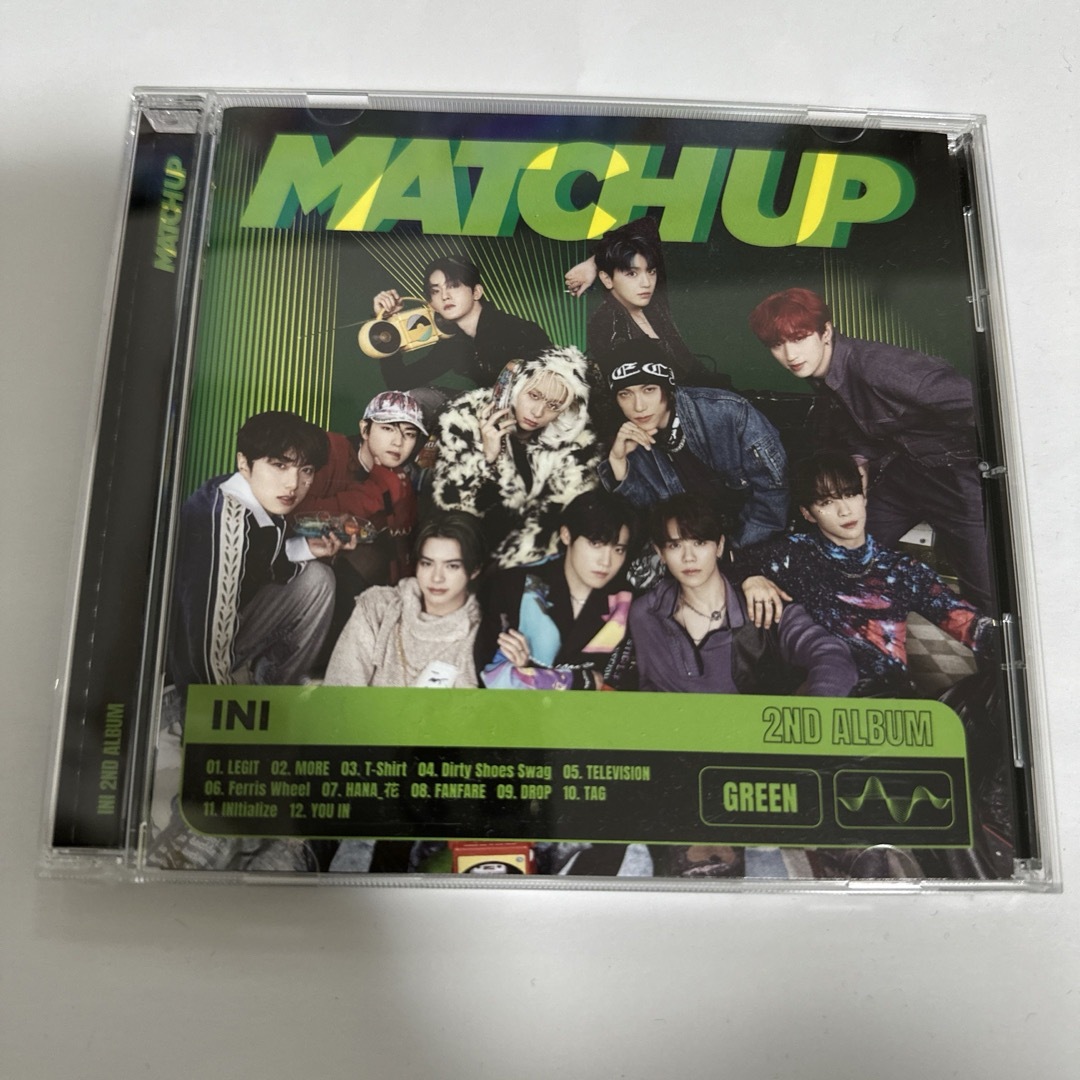 INI(アイエヌアイ)のMATCH UP/INI エンタメ/ホビーのCD(ポップス/ロック(邦楽))の商品写真