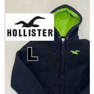 ホリスター　HOLLISTER ジップ　パーカー　L