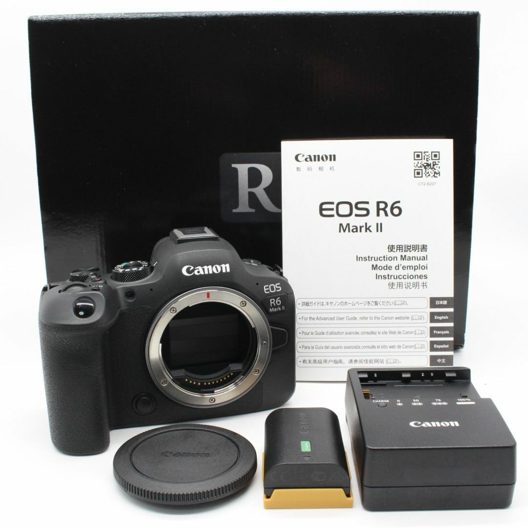 Canon(キヤノン)の★極上品★Canon EOS R6 Mark II ショット数4000以下 スマホ/家電/カメラのカメラ(ミラーレス一眼)の商品写真