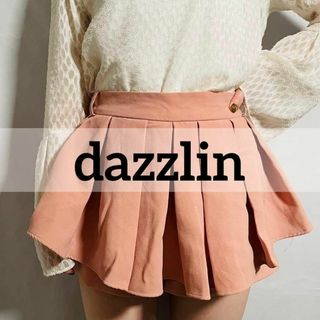 dazzlin - Y2K 美品 ダズリン キュロット ミニスカート プリーツ ピンク Sサイズ