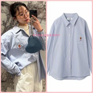 LILYBROWN リリーブラウン Lily Bearロングシャツ 24ss