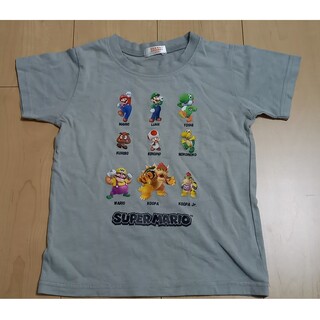 バンダイ(BANDAI)のボーイズ　スーパーマリオ　Tシャツ　120㎝(Tシャツ/カットソー)